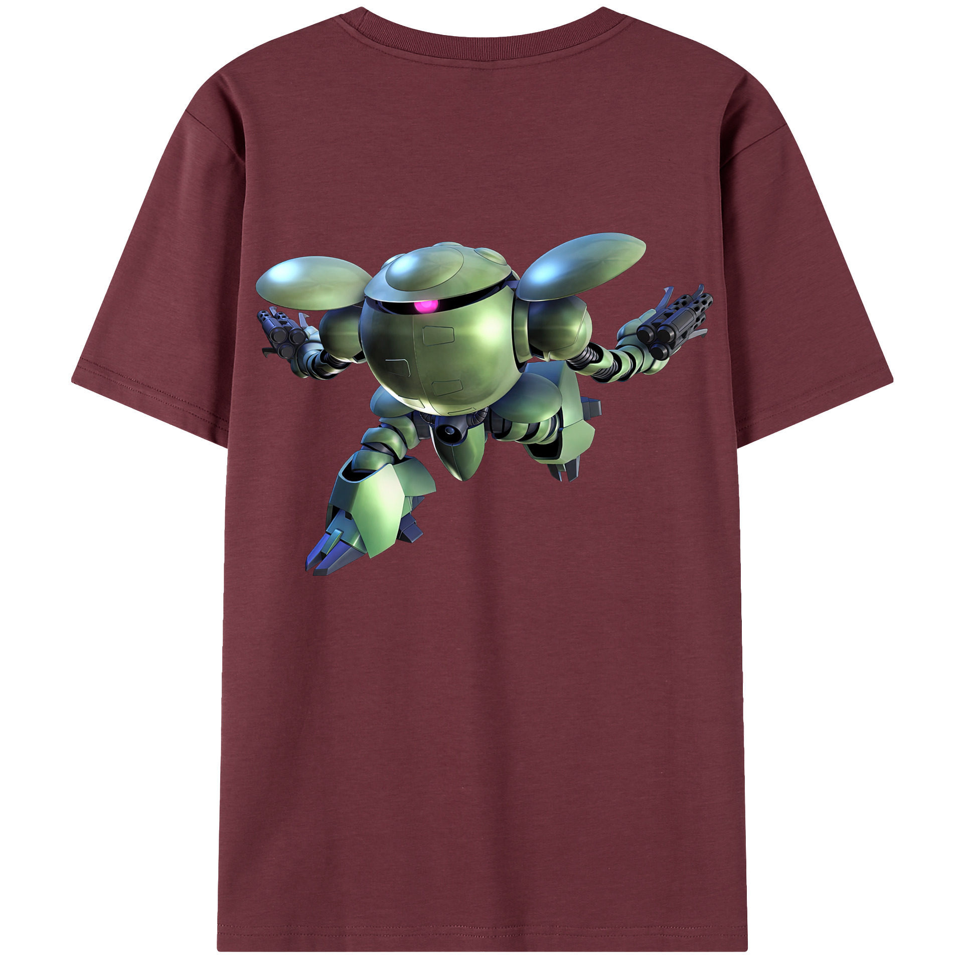 （画像用） 機動戦士ガンダム Mobile Suit Gundam 綿100％半袖Tシャツ（背面プリント）